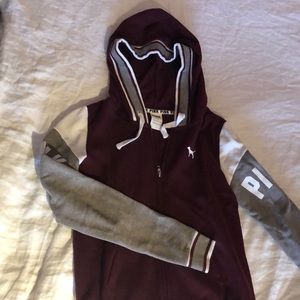 Pink by VS hoodie